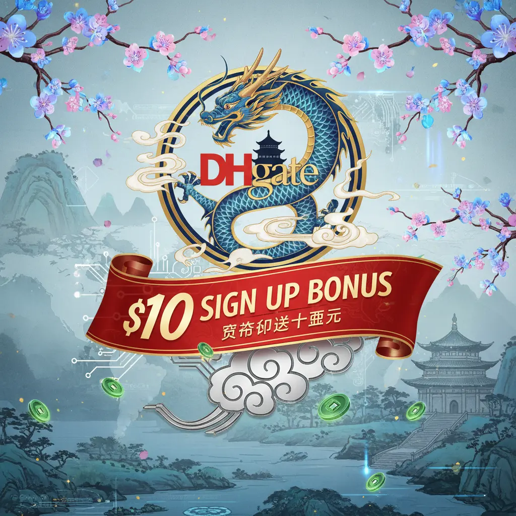 $10 sign up bonus - DHgate