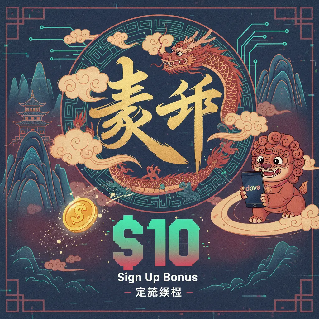 $10 sign up bonus - Dave