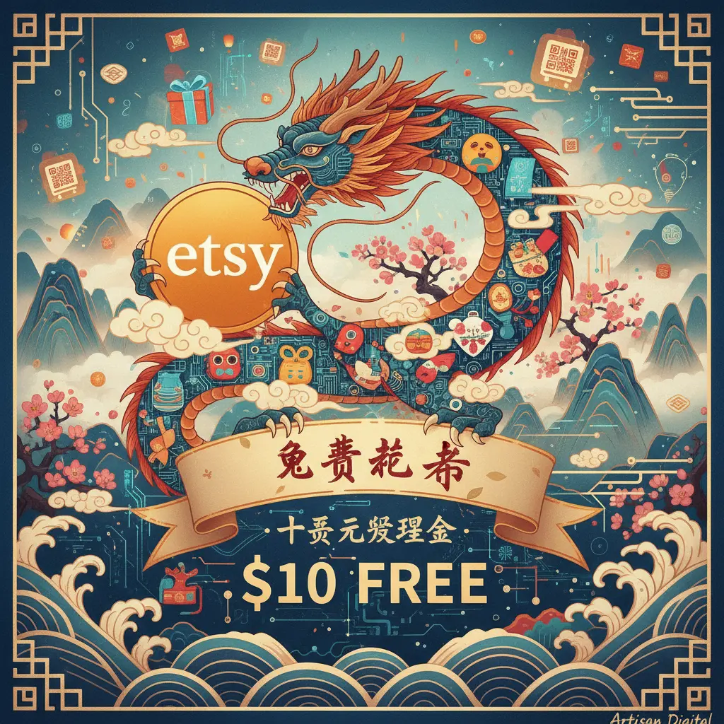 free $10 sign up bonus - Etsy