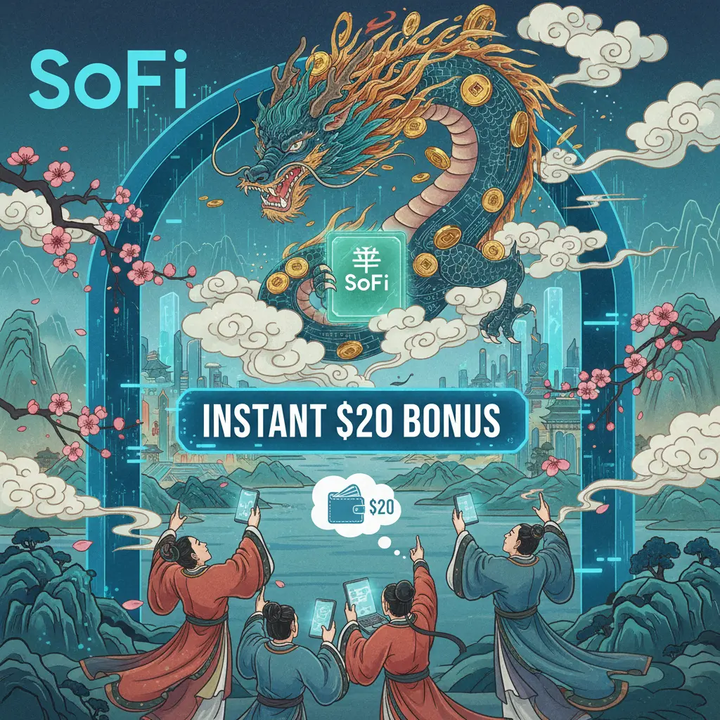 instant $20 sign up bonus - SoFi